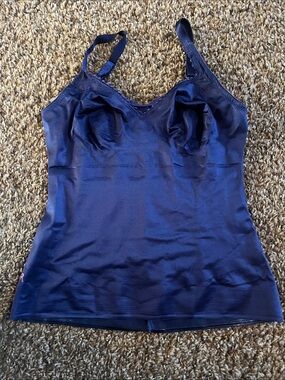 Ruby Ribbon Deep Blue Shaping Camisole